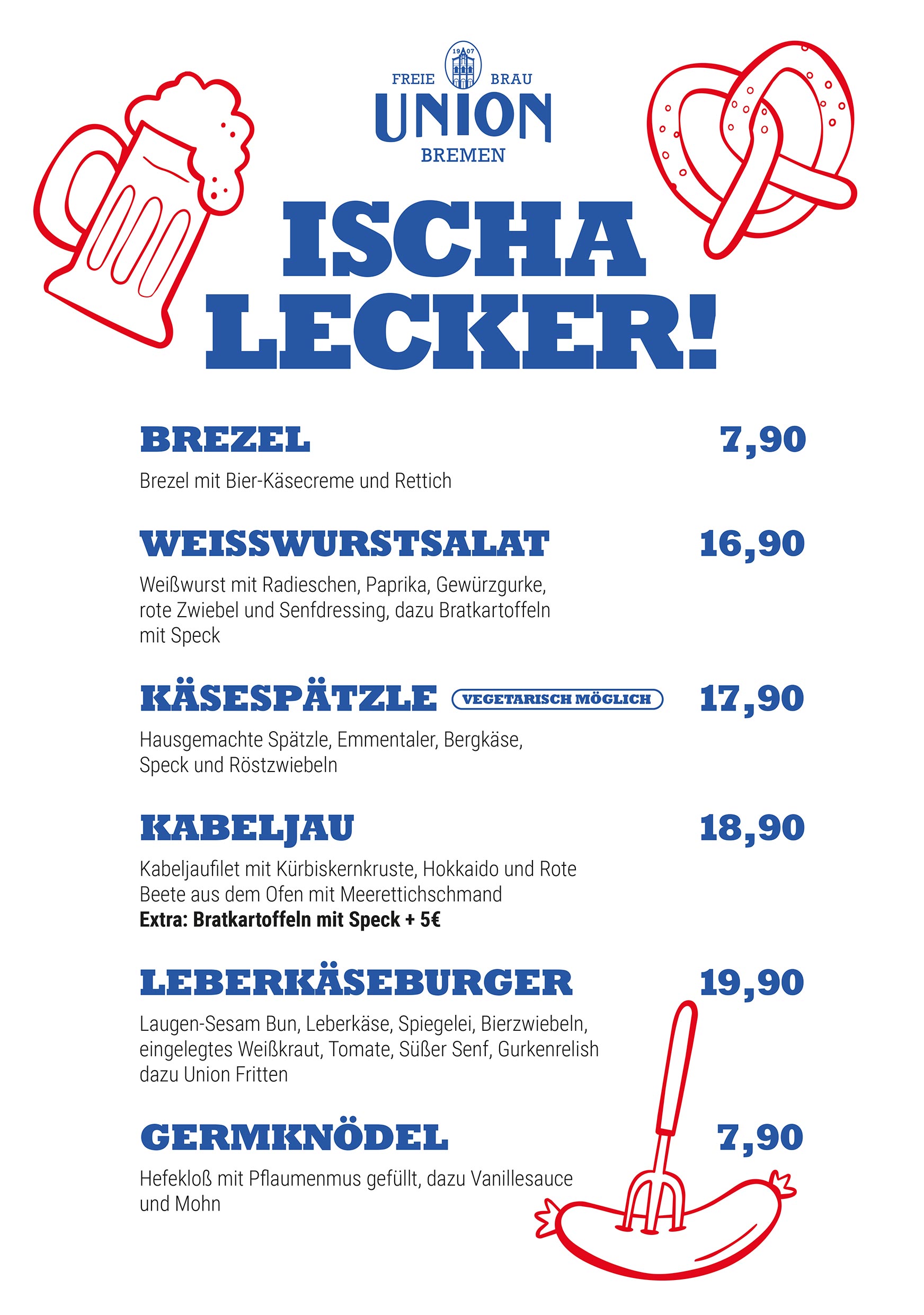 Karte Freimarktsempfehlung Essen gehen